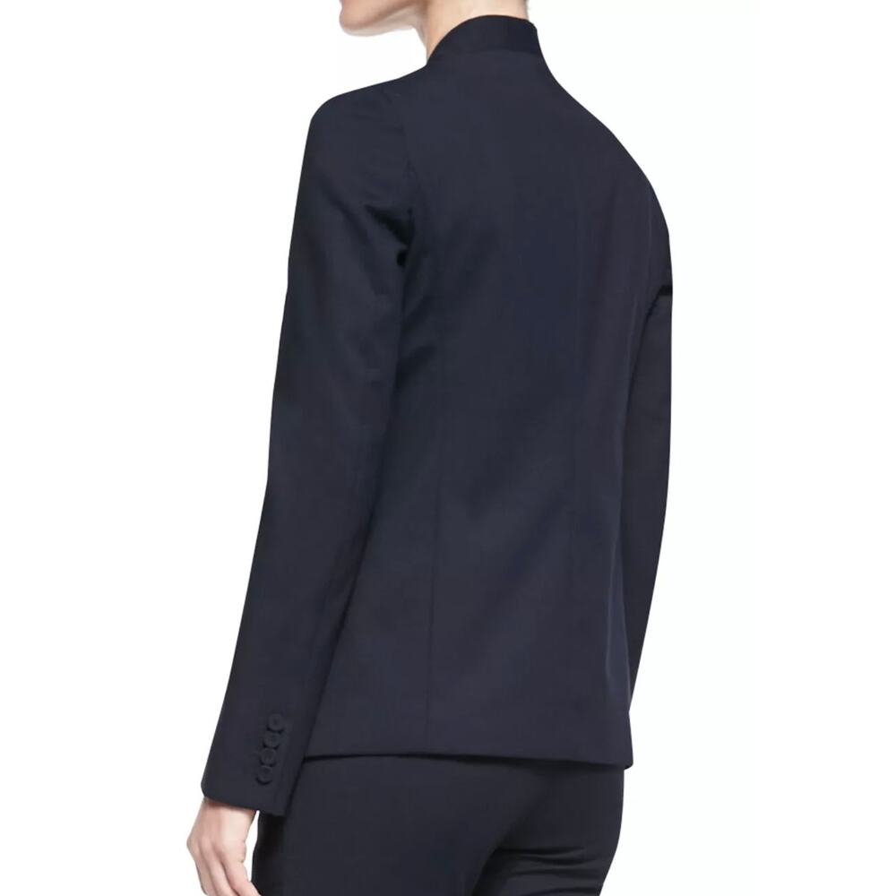 Joseph Marleybone‎ Inverted Collar One Button Blazer Navy Blue FR 44 / Large - Picture 2 of 11